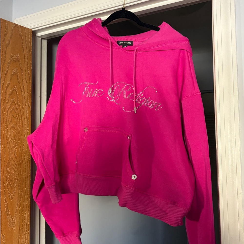 True Religion Cropped Hoodie 3XL